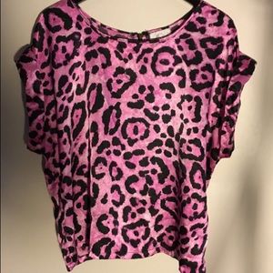 Care N Sport Top Pink Leopard